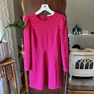 BODEN Jacquard A-Line Short Dress US 6